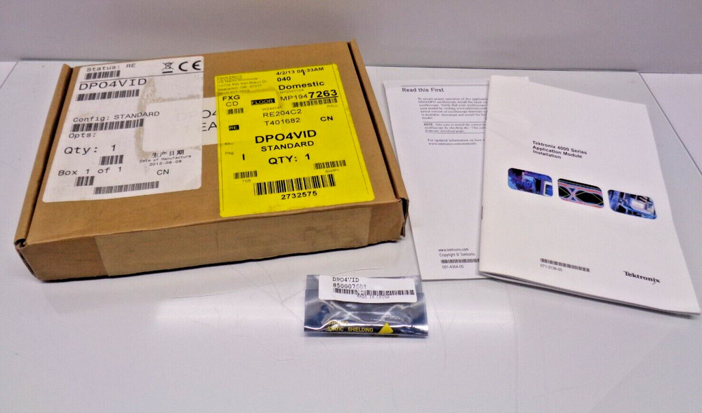 TEKTRONIX DPO4VID MODULE, NEW