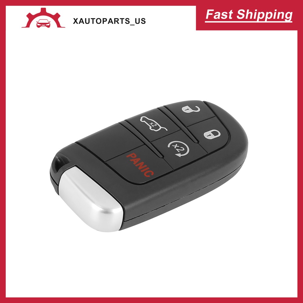 Key Shell Case fits for Jeep Compass 2017~2018 - 1 pcs