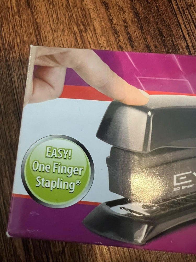 Paper Pro Evo Low Profile Desktop Stapler 20 Sheets Stapling Capacity New