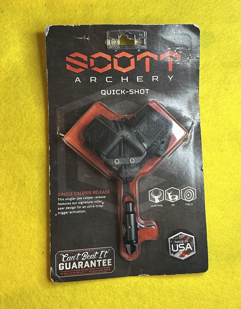 Scott Archery Quick-Shot Single-Jaw Caliper Trigger Release