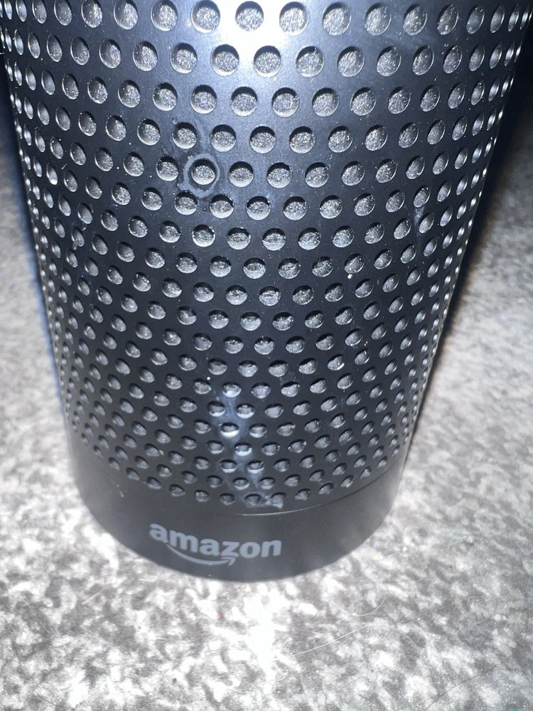 Amazon Echo (1st Generation) Smart Speaker with Alexa – Includes Power Adapter