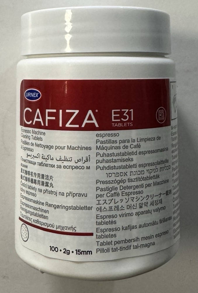 Cafiza Espresso Machine Cleaning Tablets, 100 Count