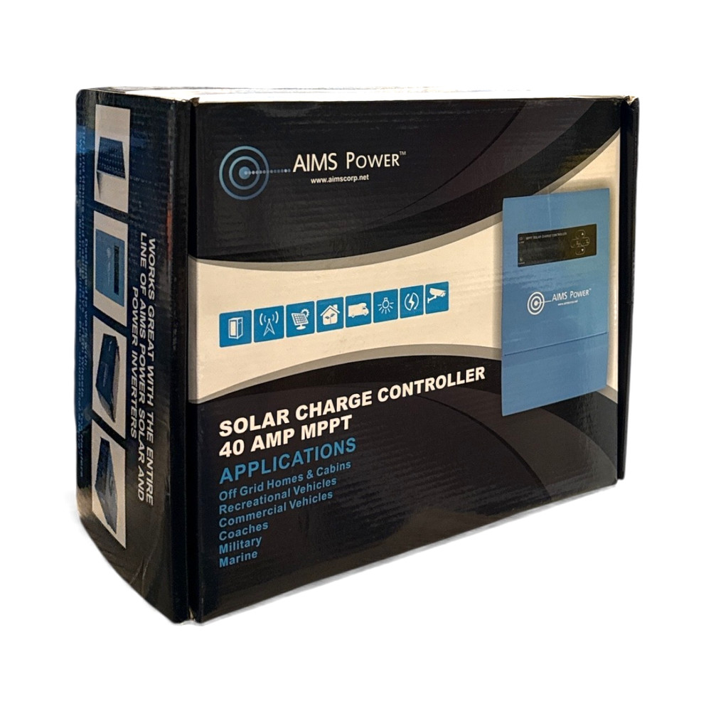 AIMS POWER SOLAR CHARGE CONTROLLER  40 AMP MPPT