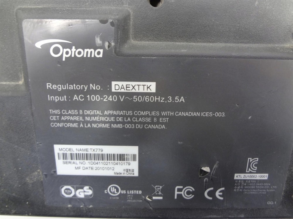 Optoma DAEXTTK - DLP Projector - Lamp Runtime: 70 Hrs