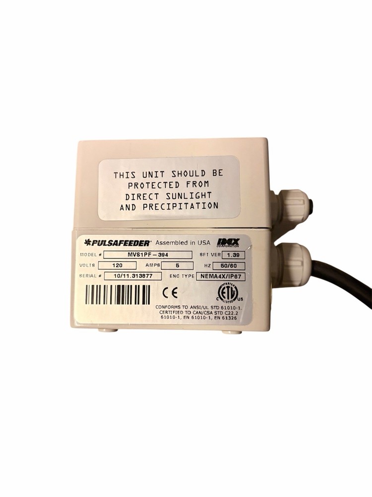 PulsaFeeder MicroVision Cooling Tower Controller MVS1PF-394 Used Working No Box