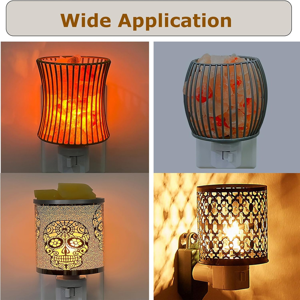 TWDRTDD Plug in Night Light, Adjustable E12 Base Socket with On/Off Switch