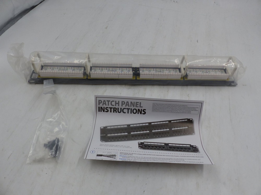 INTELLINET 513555 24-PORT CAT5E PATCH PANEL
