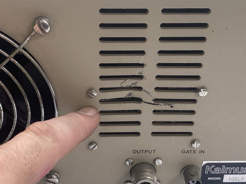 Kalmus Engineering Model 166LP Linear Pulse Amplifier 10-86MHz 1000Watts
