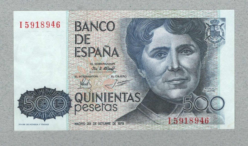 Spain 500 peseta 1979, P157, (30) UNC.