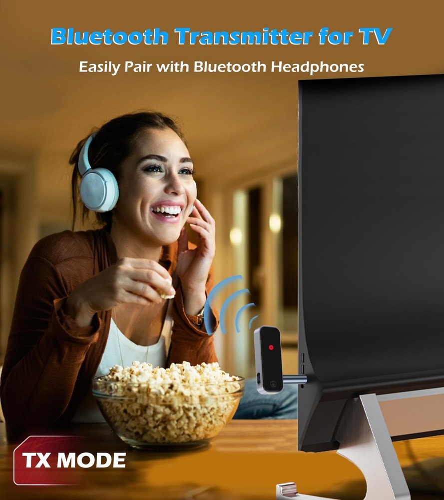 Bluetooth 5.3 Transmitter Receiver, Bluetooth Transmitter for