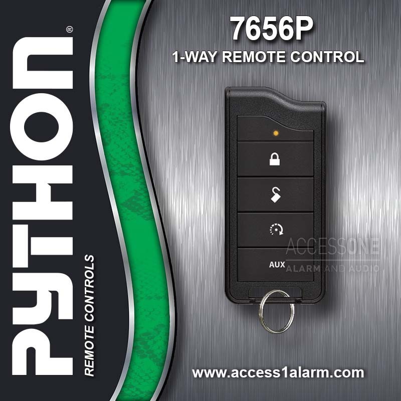 Python 7656P 1-Way 5-Button Remote Control Transmitter For 9756P EZSDEI7656A