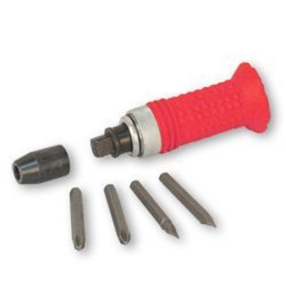 3/8 Drive Soft Grip Impact Driver with phillips bits #2, #3,slotted bits 7mm,8mm