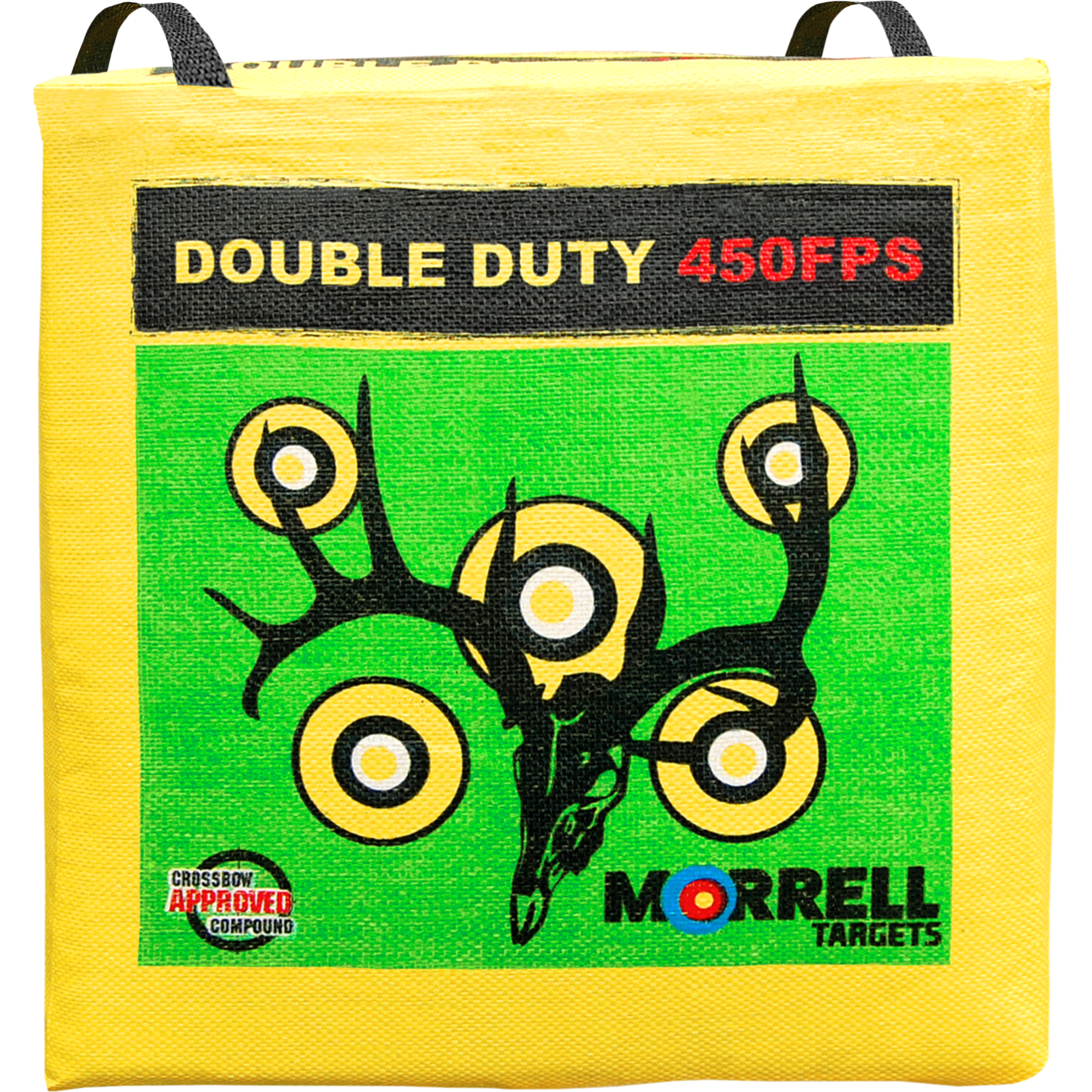 Morrell Double Duty Archery Target Crossbow Compatible | 4 Sided Shooting