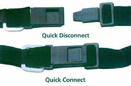 FAST HOOK MOTORCYCLE HELMET CHIN STRAP QUICK RELEASE biker leathers