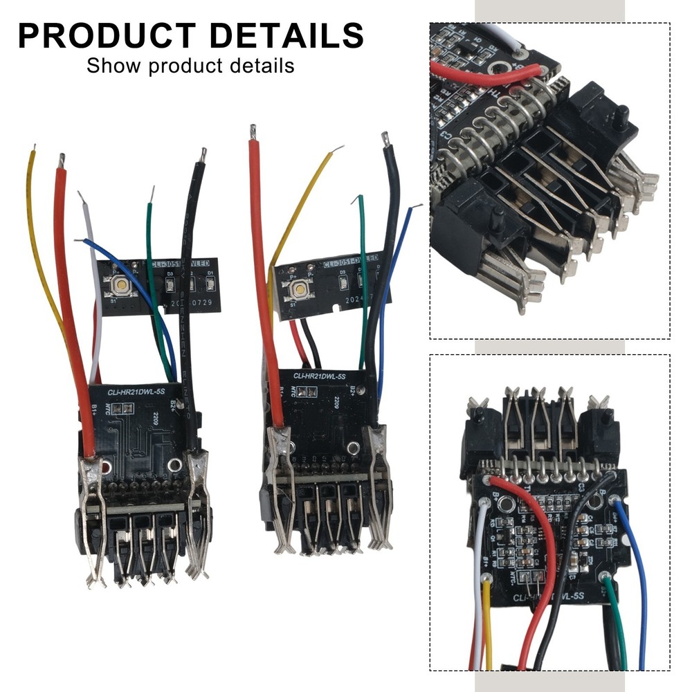 2pcs Suitable For DCB200 20V Power Tool Plastic Shell For Protection Board New