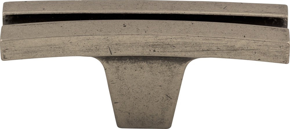 Top Knobs TK87PTA Flared Knob 2 5/8" Pewter Antique