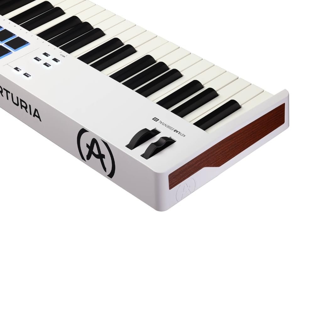 Arturia KeyLab Essential 88 mk3 Full-size Universal Midi Controller, White...