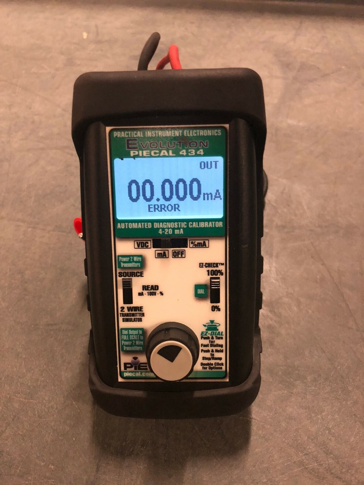 [USED] PIE 434 4-20mA Process Calibrator + NIST Calibration
