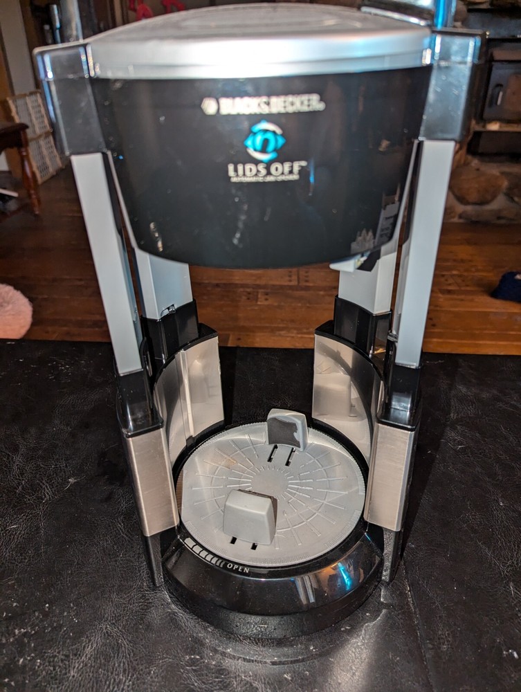 Automatic Electric Jar Opener Black & Decker Lids Off
