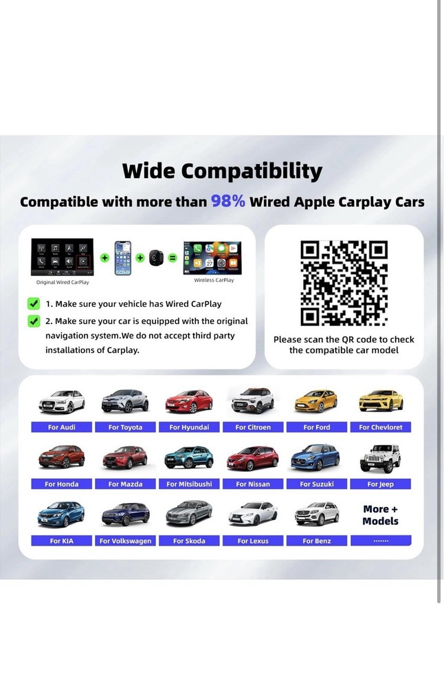 Wireless Car Play Adapter