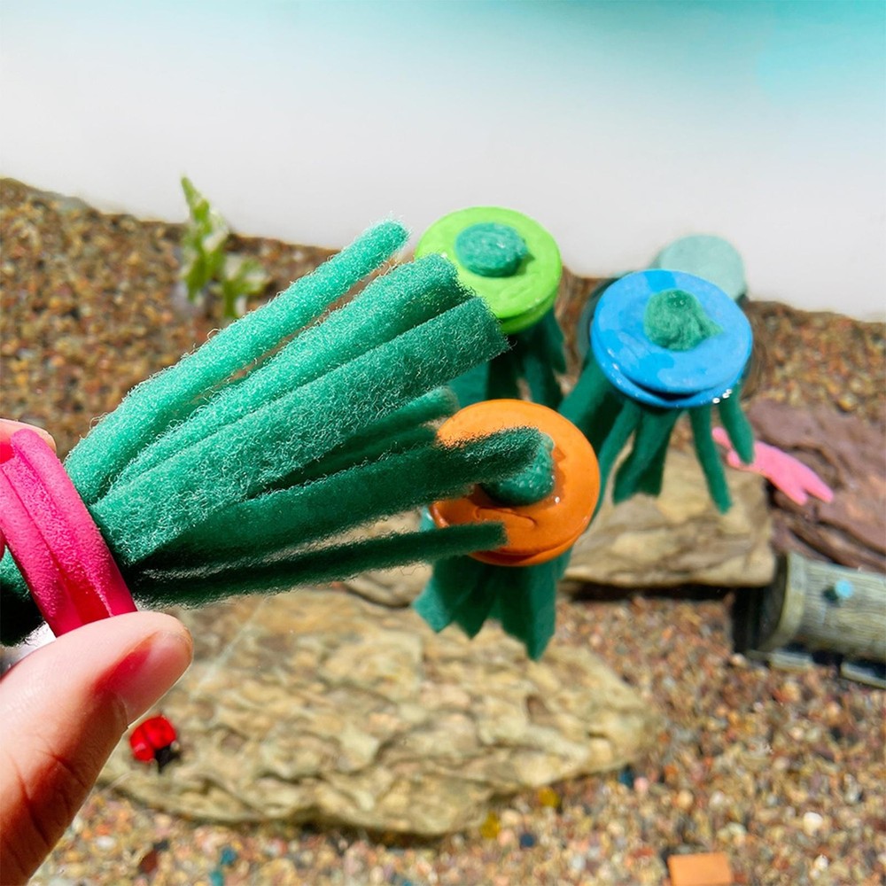 10 Pcs Floating Spawning Mop For Egg Laying Fish Ideal For Ricefish, Rainbowfish