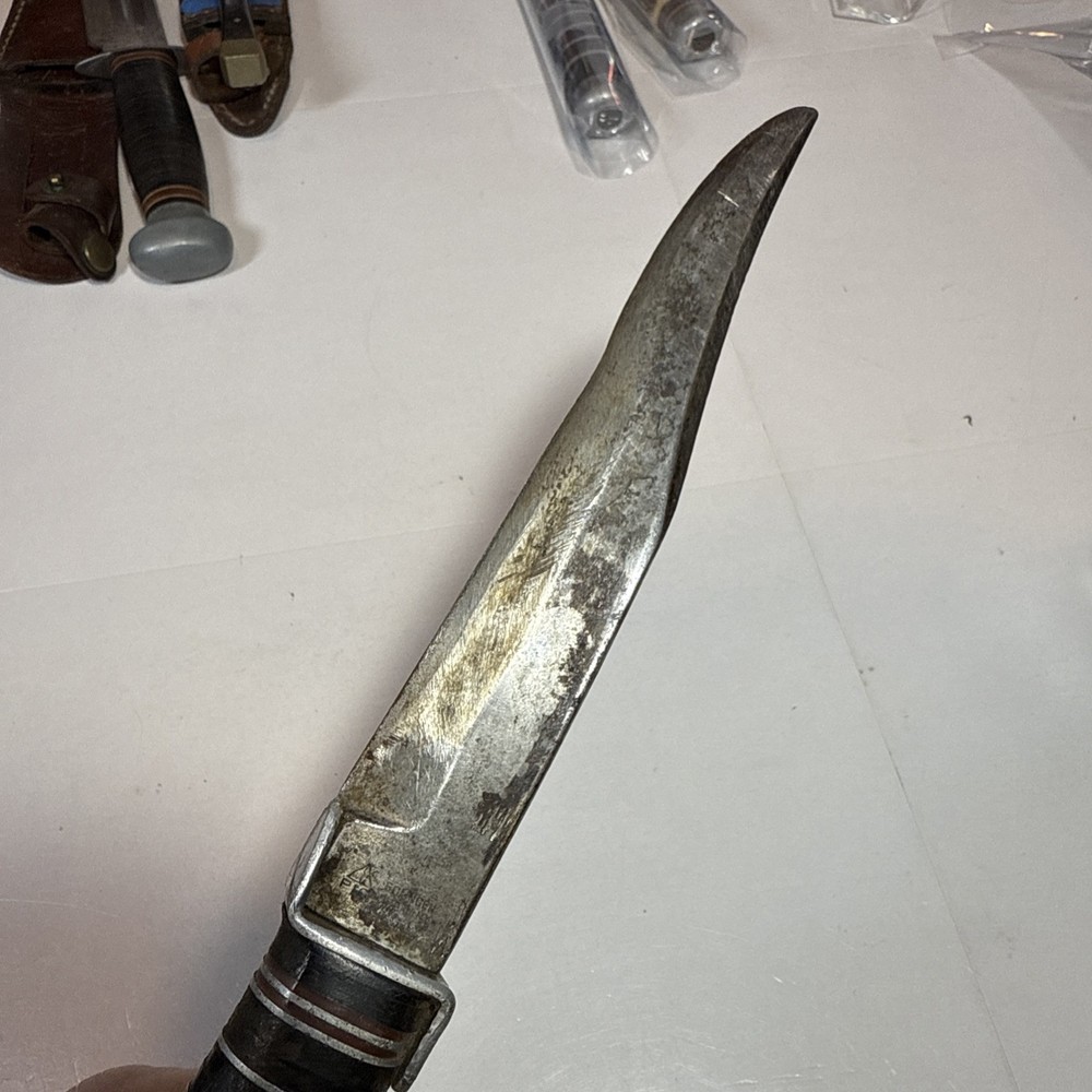 Vintage Fixed Blade Sheriff Knife Solingen Germany