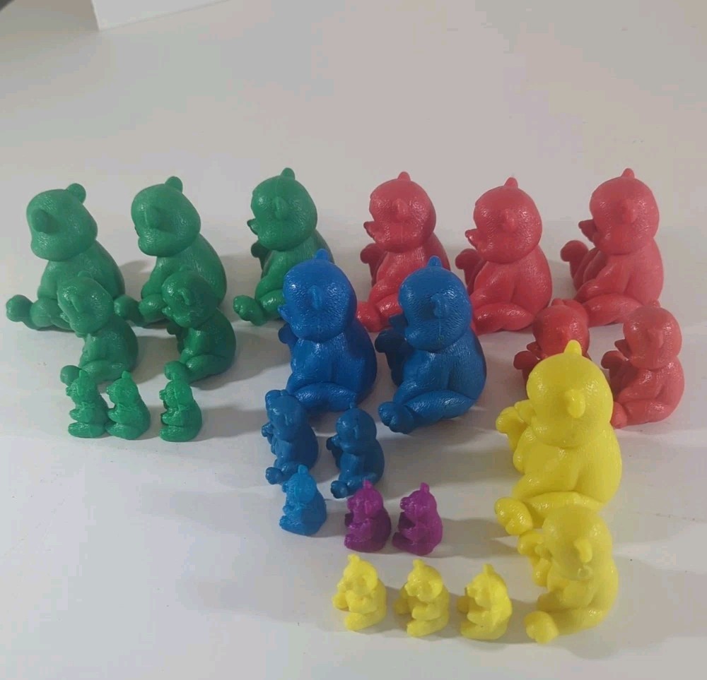 Lakeshore Learning Counting 25 Sorting Bears - 9 Large, 5 Medium & 11 Small