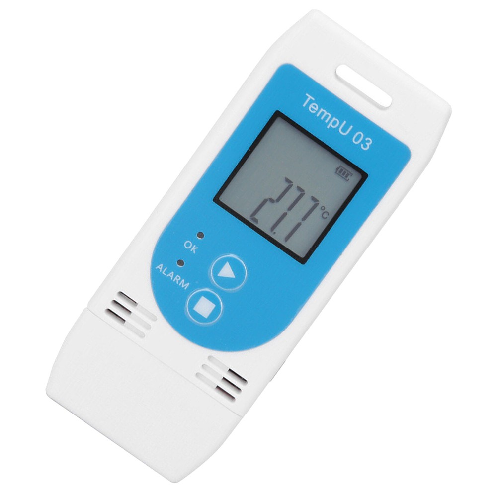 USB Digital LCD Temperature and Humidity Data Logger Reusable Temp Recorder PDF