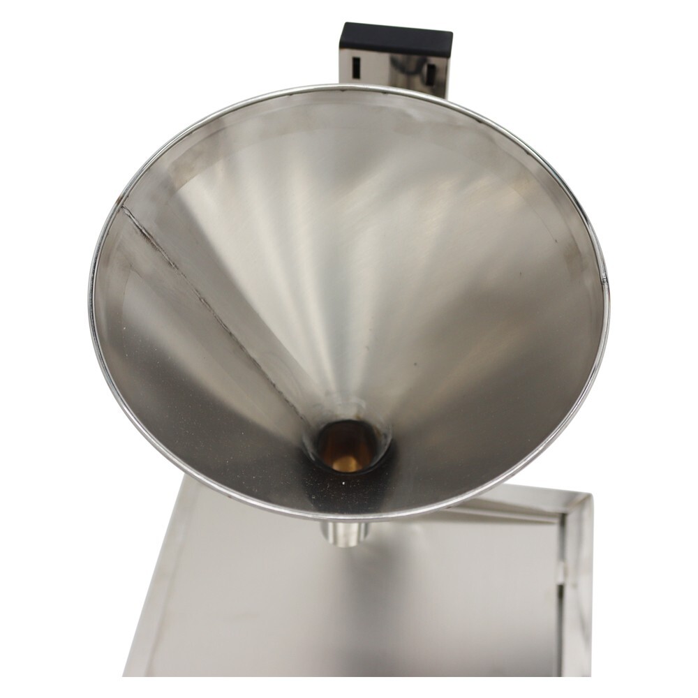 Stainless Steel Feeding Hopper with Support Stand Platform Height Adjustable