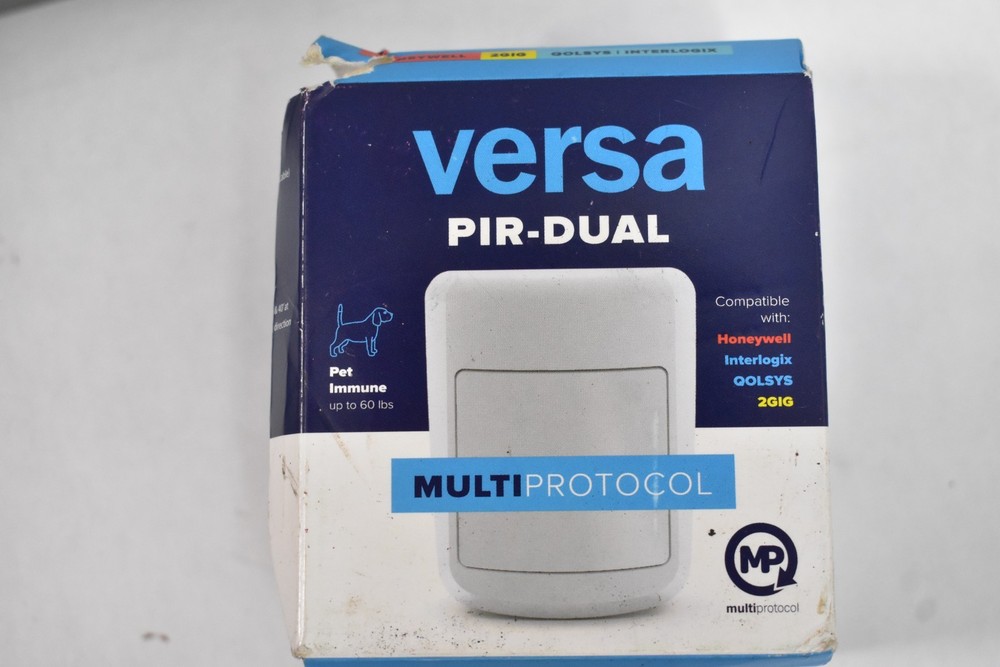 Versa PIR-Dual Multi Protocol Motion Detector Compatible With Wireless Security