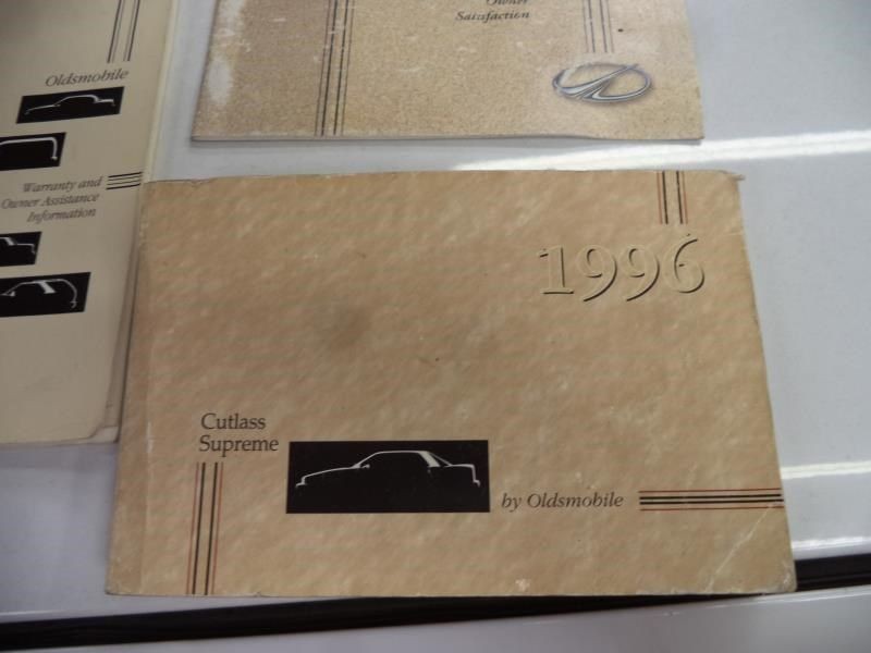 1996 CUT-SUPRE Owners Manual 944384