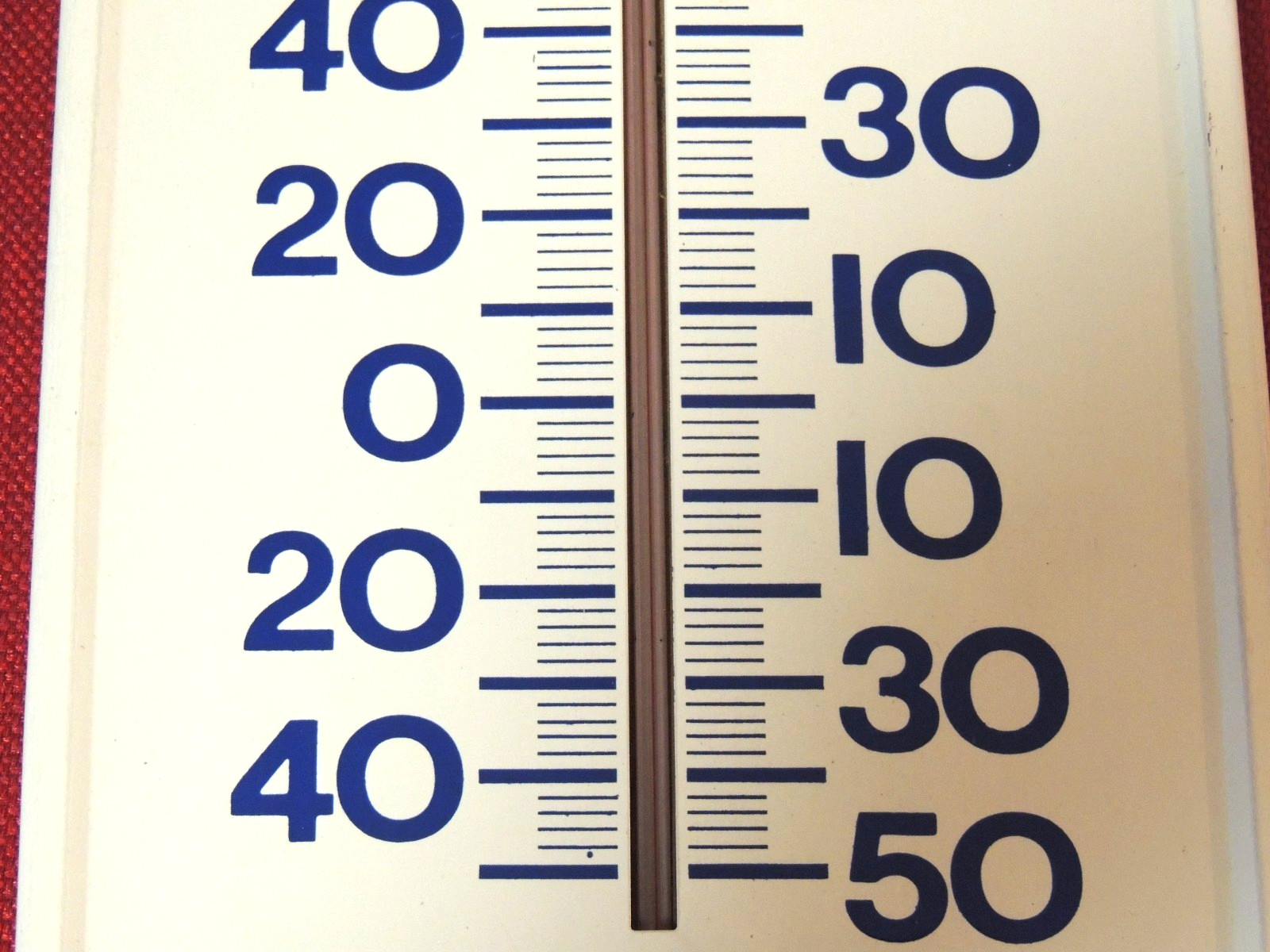 Vintage Pepsi Advertising Metal Thermometer 28" x 7 1/2", PM 1105, 2-83, NrMT