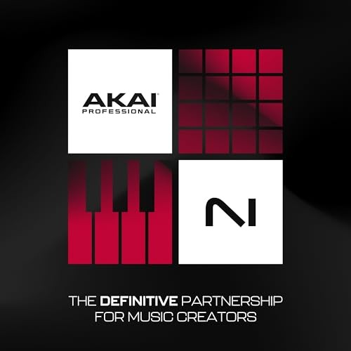 Akai Professional MPK Mini IV USB-C MIDI Keyboard Controller for Grey