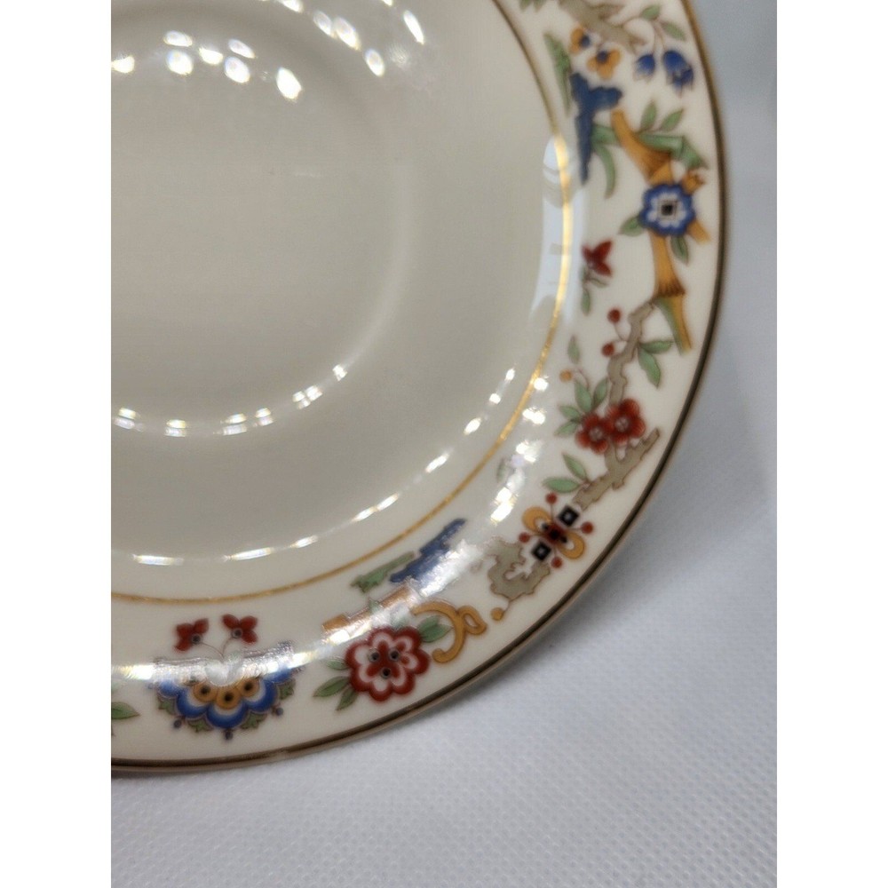Replacement Community China Saucer "Brocade"
