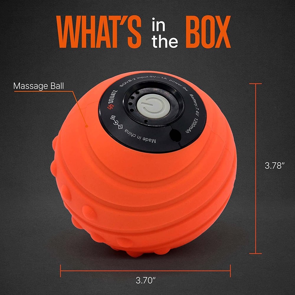 Squatz SQVB-2 Eva Wireless Vibration Massage Ball