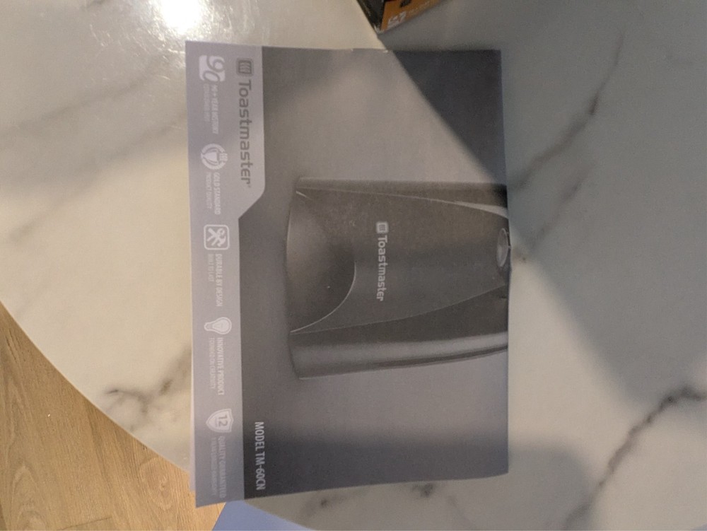Toastmaster Electric Can Opener Black