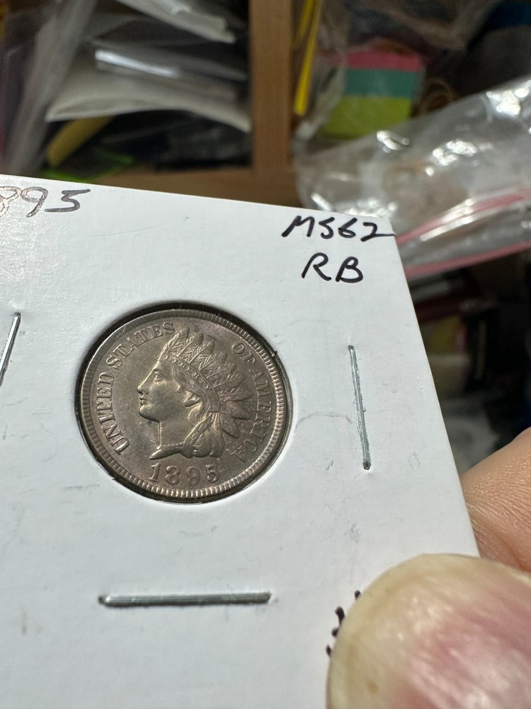 1895 indian head cent Unc. RB