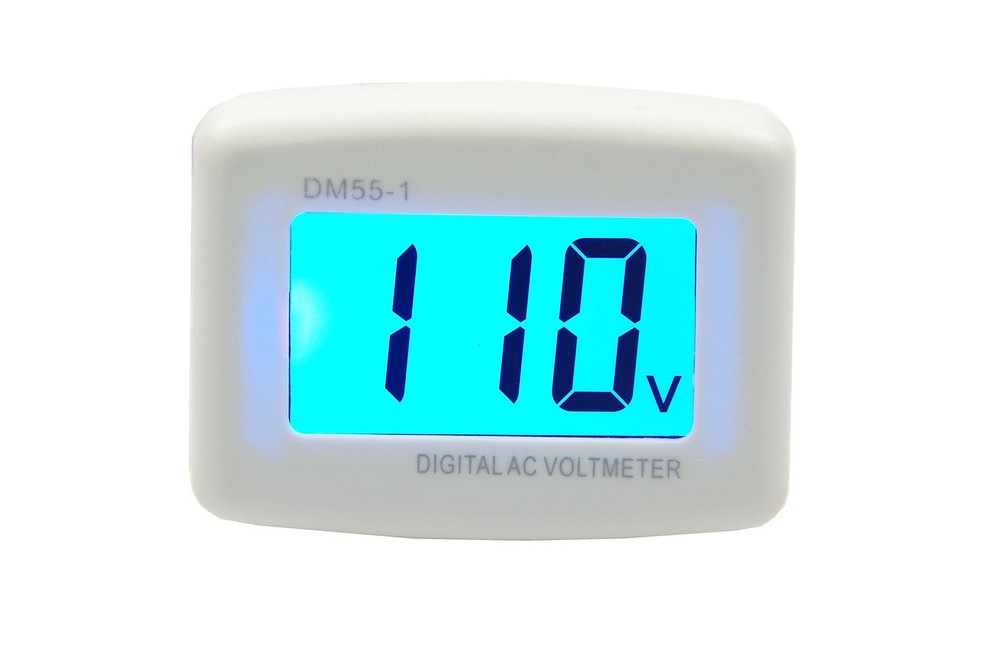 Plug-Type AC120V 80-300V Home Digital Voltmeter AC Meter Plug and Play