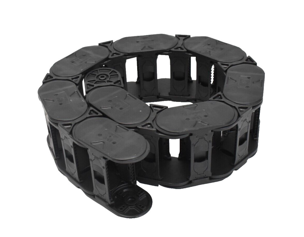Igus E4Q.34.01 E-Chain E4Q-34.02.100 37" Long Hard Plastic E-Chains Black