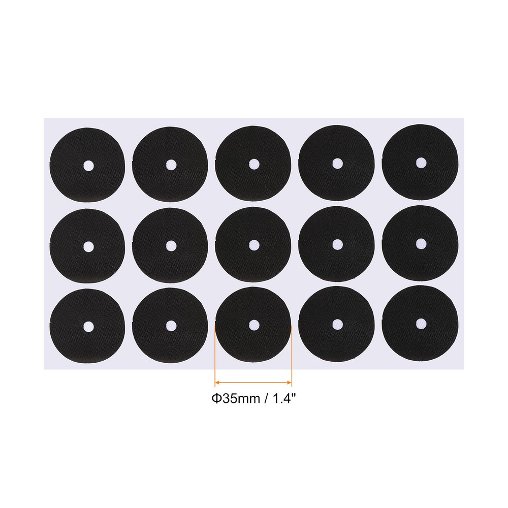 3 Sheet/45Pcs Pool Table Marker Dots, Billiard Point Stickers, Black