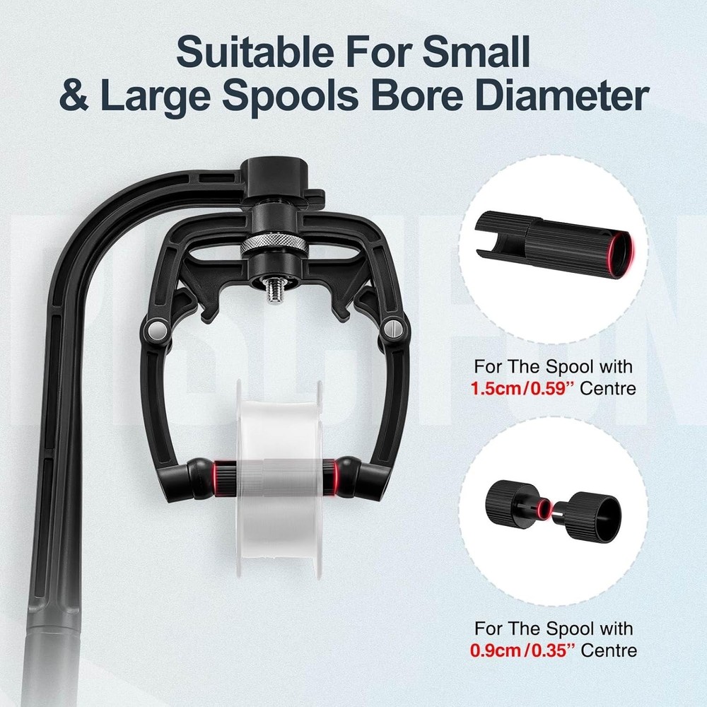 Automatic Fishing Line Winder & Spooler Machine - Compact and Lightweight Design