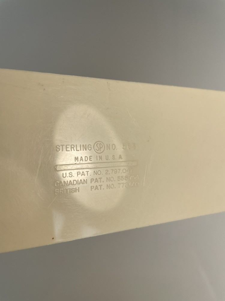 Vtg Sterling #565 Dial-A-Matic Automatic Mechanical Adding Machine No Stylus