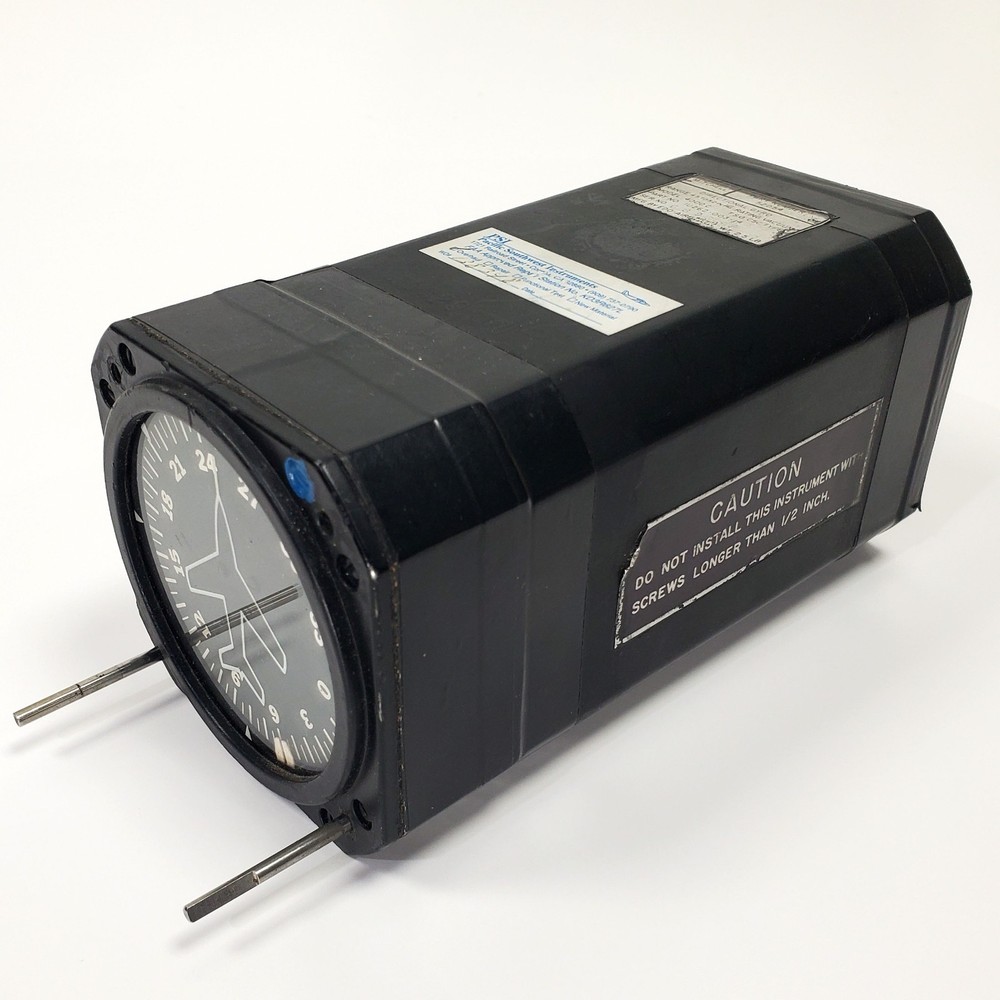 NEEDS OVERHAUL Edo-Aire Directional Gyro 4000C P/N 1U262-003-14 - Missing Knobs