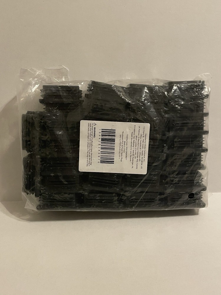 StockRoom Plus Plastic 2”x2” Caps (30 Total)
