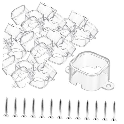 Pcs Mount Compatible with Pro Permanent Outdoor Lights Brackets with 240 Clear