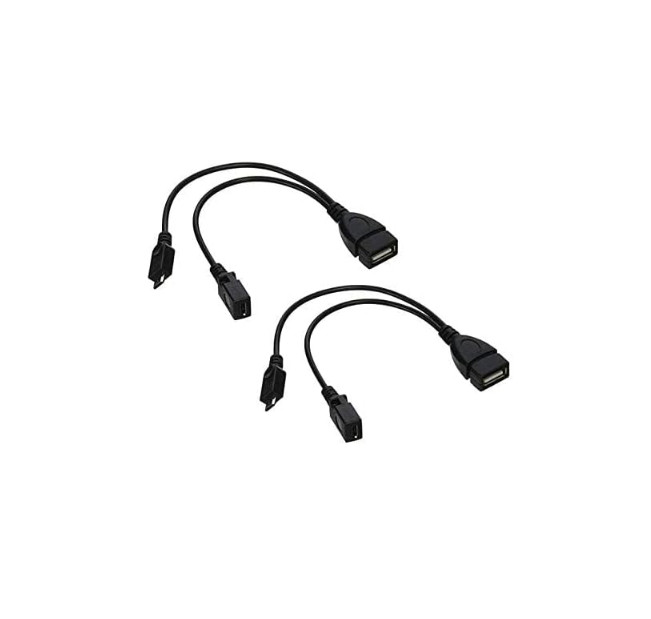 2 Pack OTG Cable Replacement for Fire Stick 4K, Amazon Fire TV, Compatible...
