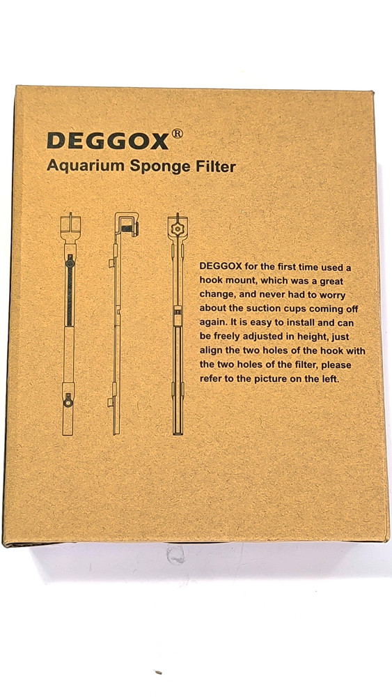 DEGGOX Aquarium Sponge Filter Electric Sponge Filter