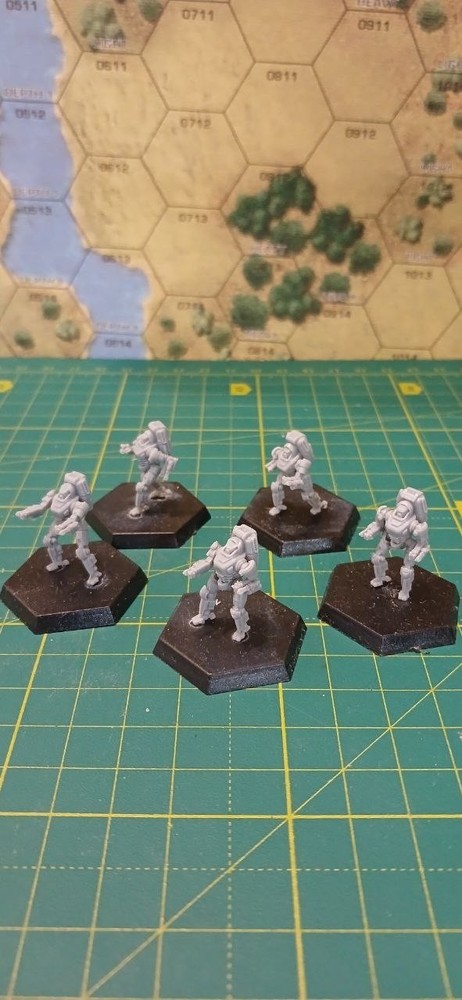 Siren (ProtoMech), battletech game miniatures