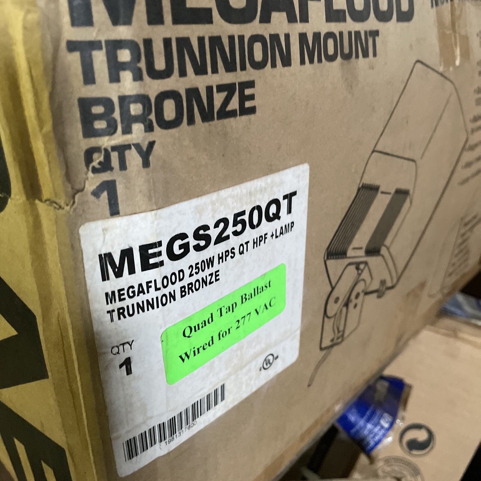 RAB Megaflood 250watt MEGH250PSQ ***FREE SHIPPING***