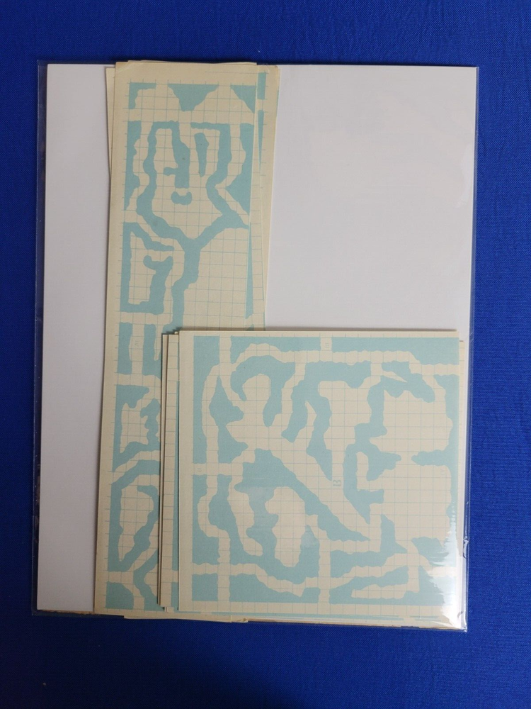 Dungeon Geomorphs Set Two: Caves & Caverns - Dungeons and Dragons (Complete)